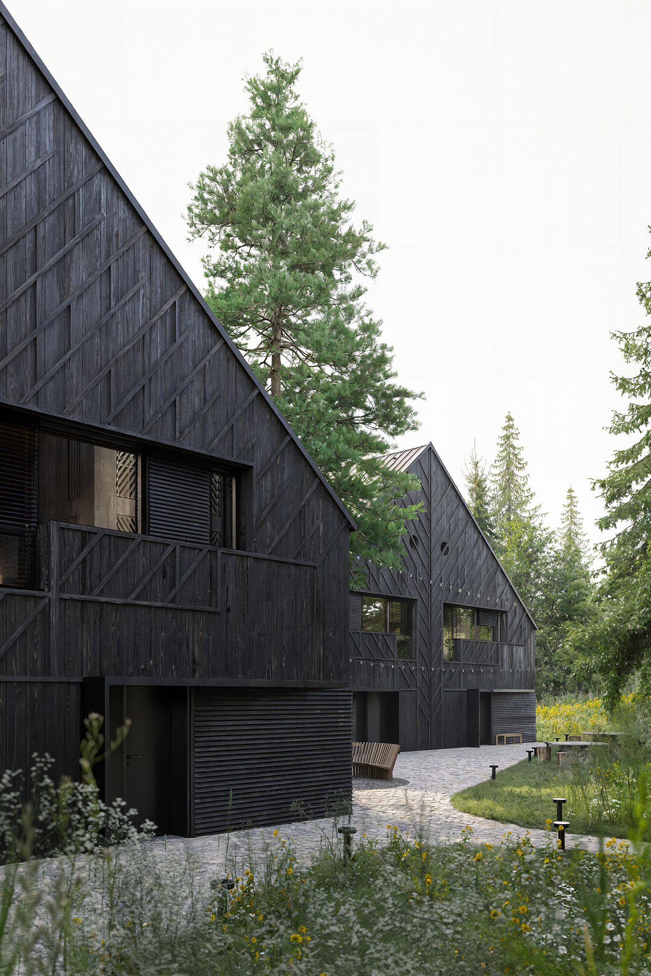 chalets visulization by monolot